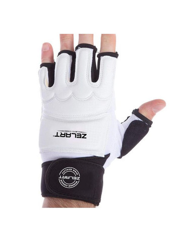 Перчатки для тхэквондо с фиксатором запястья BO-2310-W размер Zelart (342109252)