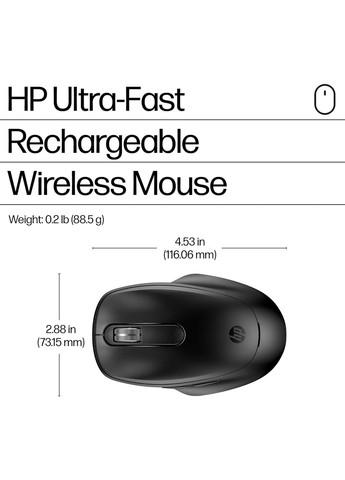 Миша 9C2F6AA 510 Ultra-Fast Rechargeable, WL, HP (362712500)
