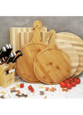 Дошка бамбукова під піцу 44х30 см (FRU-782) Frico (360654883)