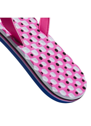 Розовые спортивные женские вьетнамки eezay dots w cg3552 adidas