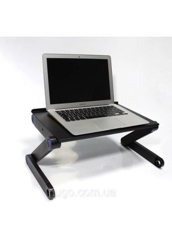 Столик для ноутбуків в ліжко для роботи лежачи переносної, підставки для ноутбуків трансформер розкладний No Brand (356892836)