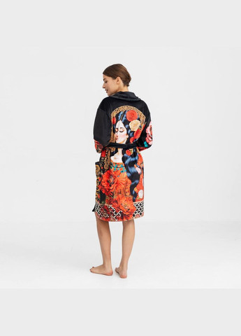 Халат женский из плюшевого велюра эксклюзивный Rose 18315 L-XL FlexDress (336767188)