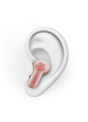 Бездротові сенсорні bluetooth навушники для дівчаток C10 Рожеві Somic (316509884)