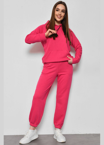 Спортивный костюм женский малинового цвета Let's Shop (285692244)