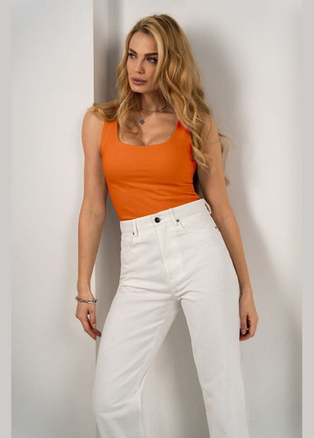 Базовый хлопчатобумажный топ-майка с двойным слоем (3016) Triko Bakh (334710444)