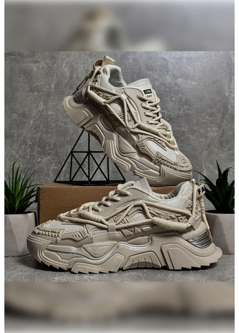 Бежевые демисезонные кроссовки мужские Stilli