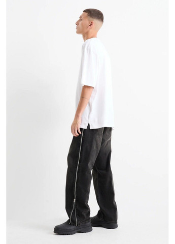 Темно-серые демисезонные джинсы C&A