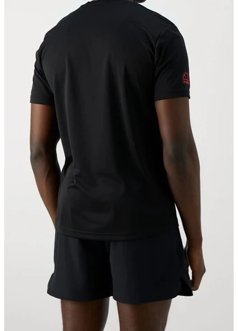 Черная футболка из хлопка Ellesse