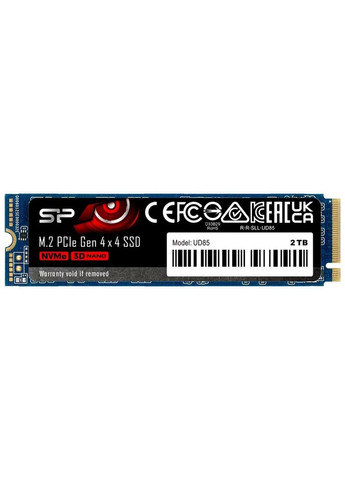 Диск SSD 500 GB UD85 M.2 2280 PCIEx 4.0*4 NVMe Silicon Power (280877877)