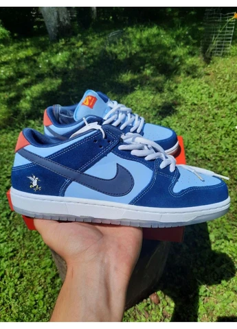 Комбіновані літні кросівки nike sb dunk low pro why so sad найк сб данк No Brand