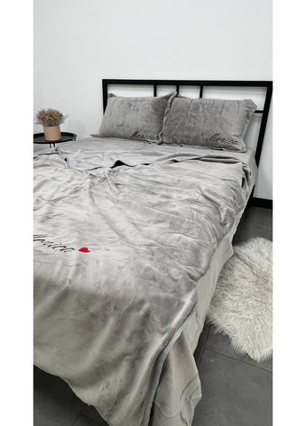 Велюрова постільна білизна Моніка полуторний 150х200 Koloco (366817828)