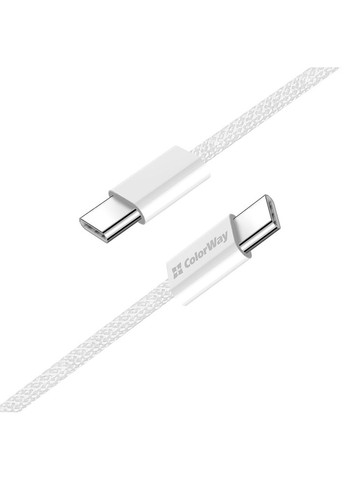 Кабель TypeC - Type-C PD Fast Charging 60W 3.0А 1м Grey (CW-CBPDCC061-GR) Colorway (308791248)