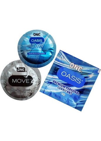 Лубрикант Move на силіконовій основі, 3 мл One (327876606)