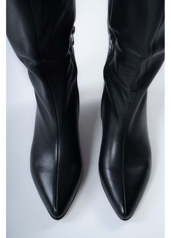 сапоги женские where uweare ne094d-n300-p01 натуральная кожа черные 346759 Where Uwear