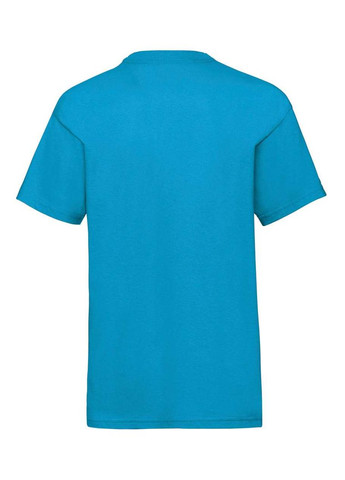 Блакитна літня футболка дитяча valueweight kids ультрамарин (0610330zu128) Fruit of the Loom