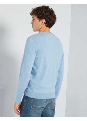 Голубой пуловер демисезон,голубой, Kiabi