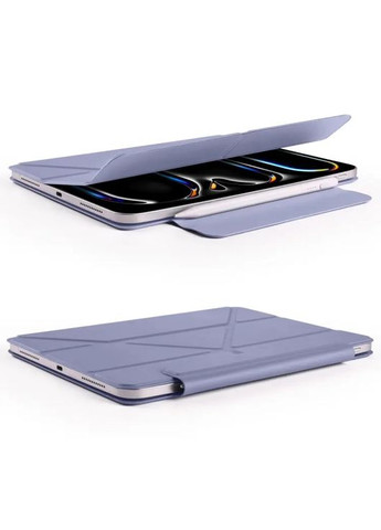 Чехол-книга Ultra Slim Origami Flex с креплением Apple iPad Pro 11" M4 2024 Deep Purple BeCover (360427217)