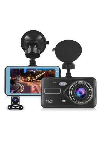 Відеореєстратор преміум T672, LCD 4", 1080P HD, Авто відеореєстратор, Автореєстратор UF-39 full (377790734)