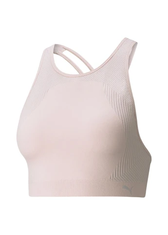 Рожевий бра long line seamless women's training bra Puma нейлон, поліестер, еластан