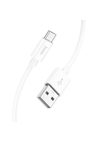 Кабель Micro USB Magic silicone X87 1 метр білий Hoco (279826976)
