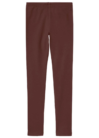 Темно-коричневые демисезонные утепленные леггинсы Pepperts