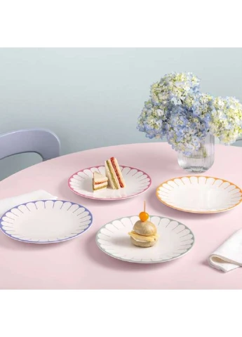 Тарілка обідня Fleur 26 см рожева Villeroy & Boch (342103709)
