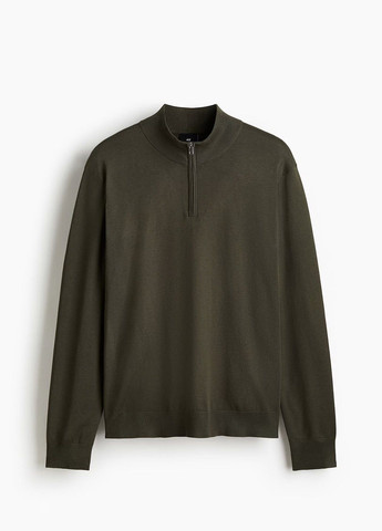 Зелений демісезонний светр H&M