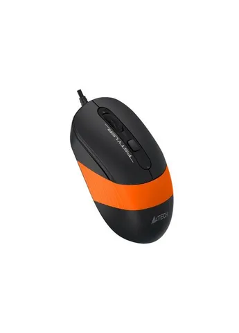 Миша комп'ютерна провідна Fstyler FM10 Black/Orange оранжева A4Tech (389708462)