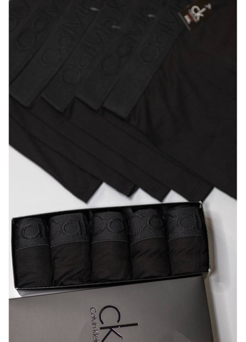 5 шт Труси Боксери чорні No Brand (358052217)