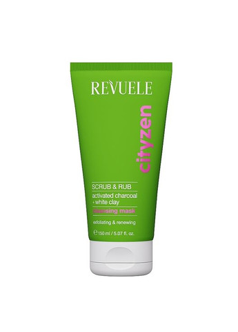 Очищуюча маска для обличчя Cityzen Scrub & Rub Cleansing Mask 150ml (1486637-37384458) REVUELE (368605515)