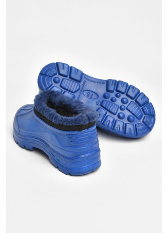 Темно-синие калоши детские на флисе темно-синего цвета Let's Shop