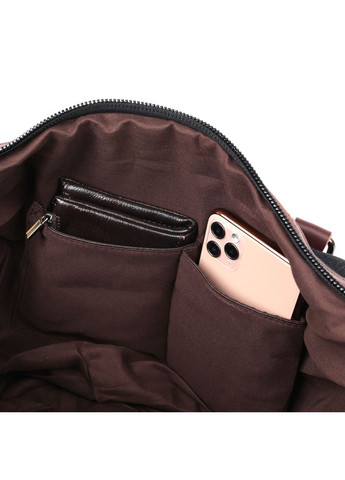 Дорожня сумка текстильна 20170 Чорна Vintage (297129796)