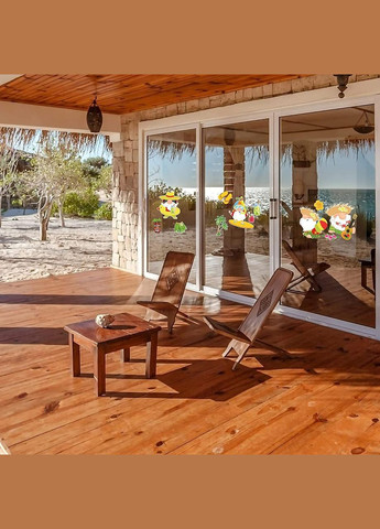 Декоративні наліпки LAMEK 8 аркушів (Алоха карнавал) No Brand (301854146)