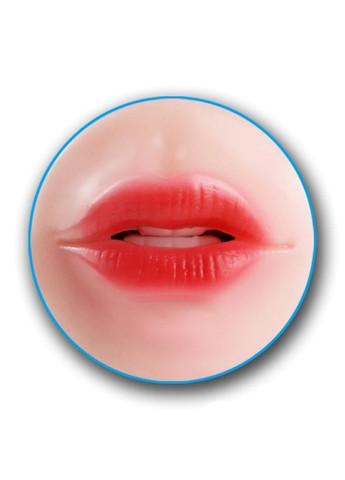 Двойной реалистичный мужской 3D мастурбатор на мощной присоске (вагина + ротик) 19.4*7 см. SexyDemon No Brand (307084778)