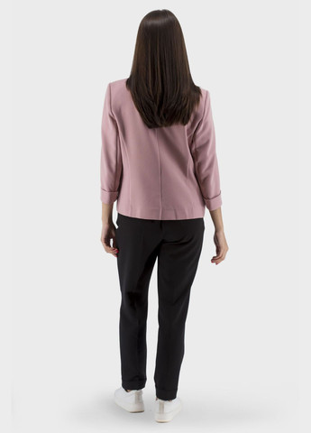 Розовый женский женский пиджак muray (, ), 40769 No Brand однотонный - всесезон