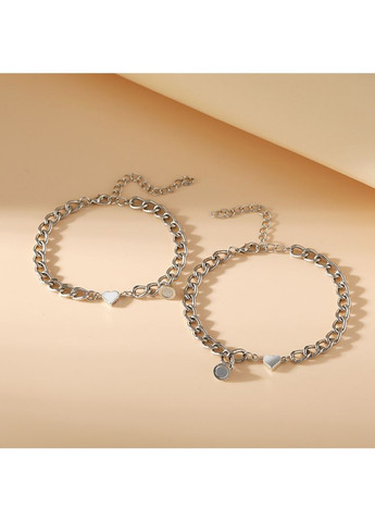 Парные браслеты для влюбленных с магнитом, браслет для пары ПБ-6 AAA (358935409)