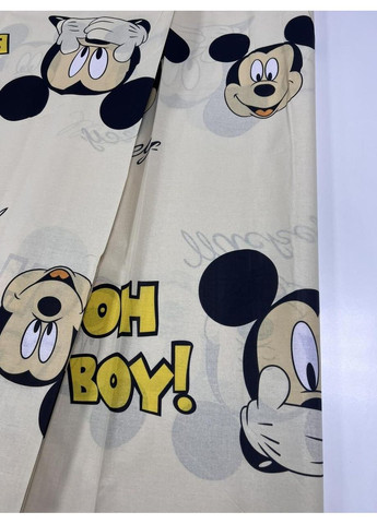 Постельное белье с резинкой Дисней, бязь Двуспальный размер, наволочки 50/70 No Brand (364220544)