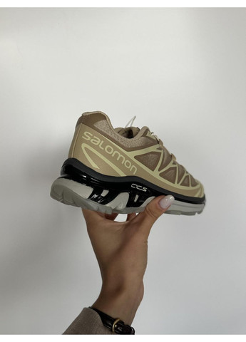 КРОССОВКИ ЖЕНСКИЕ SALOMON S LAB XT-6 CLEAR SAFARI САЛОМОН ХТ-6 No Brand бежевые демисезоны (367167009)
