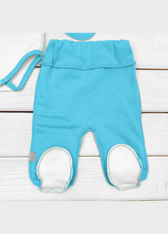 Комбинированный демисезонный комплект боди dexter`s с ползунками ракета голубой;белый dexter's