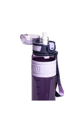 Пляшка для води Houo спортивна 1 літр з фліп кришкою фіолетова HP-14-33V Yiwu (386627520)