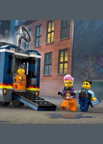 Конструктор City Пересувна поліцейська криміналістична лабораторія, 674 деталі () Lego 60418 (328397960)