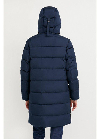 Темно-синий зимний Пуховик Finn Flare