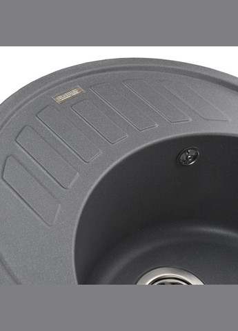 Гранітна мийка ARNO сірий металік 620*500 Globus Lux 055154 (316464210)