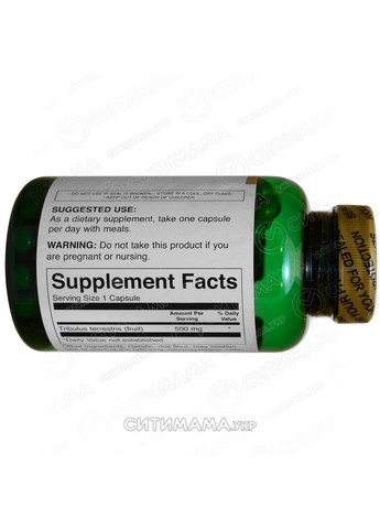 Трибулус, как корцы, Tribulus,, 500 мг, 90 капсул Swanson (364311151)