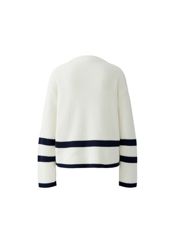 Белый демисезонный женский джемпер белый джемпер Oui