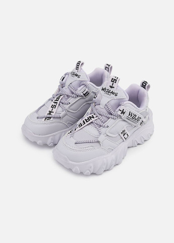 Бузкові осінні кросівки на платформі для дівчинки колір бузковий цб-00256206 Kimboo