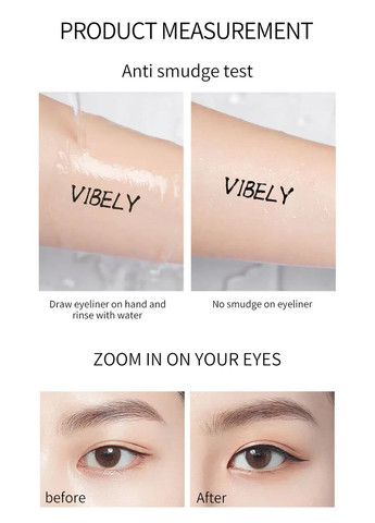 Підводка для очей Starry Sky Eyeliner 1 мл Vibely (370389535)