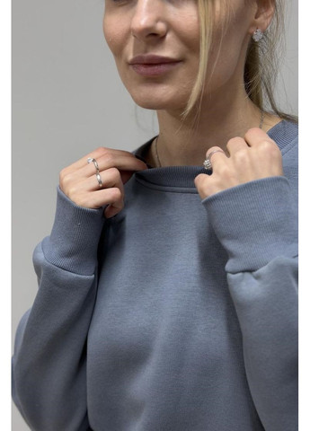 Сірий світшот жіночий з начосом (м116.4) UMON (368151964)