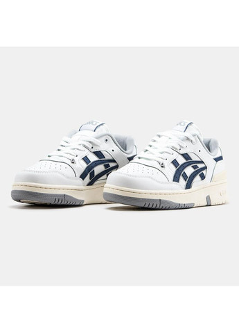 КРОСІВКИ ЖІНОЧІ ASICS EX89 WHITE BLUE АСІКС ЕХ89 No Brand білі демісезони (369392073)