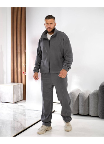 Серый зимний мужской костюм Garna
